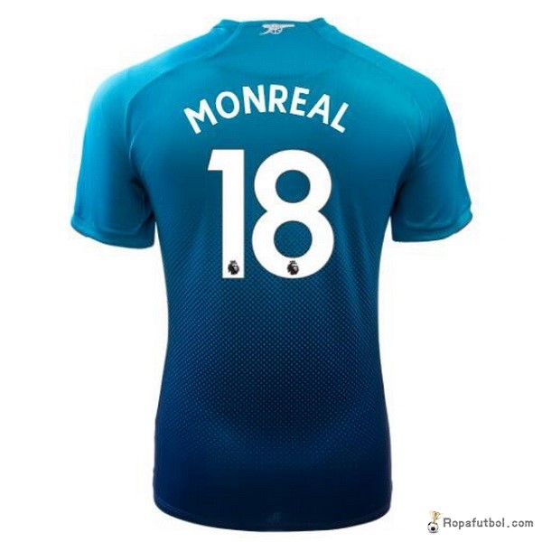 Camiseta Arsenal Replica Segunda Ropa Monreal 2017/18